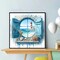 Lighthouse 5D Diamond Painting Kit for Adults – DIY Round Lighthouse Landscape Diamond Art for Beginners, Full Drill Mosaic Craft for Home Wall Decor, 11.8 x 11.8 Inch
